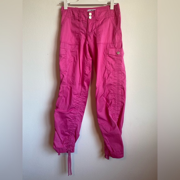 IAM GIA Pink Cargo Pants - Picture 1 of 5